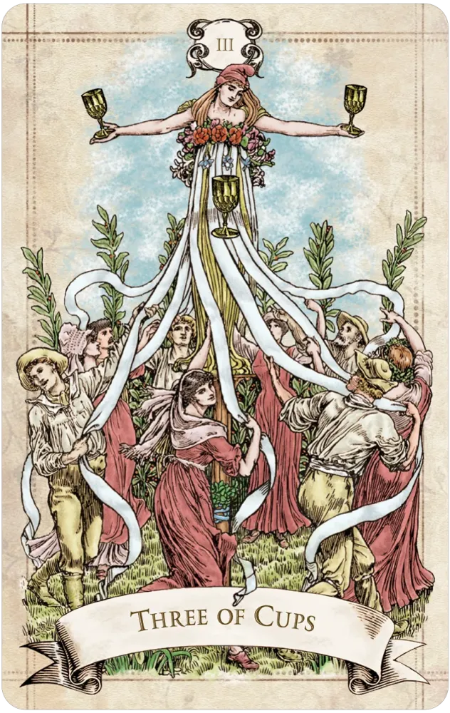 Old Style Tarot Cards